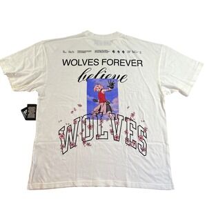 Darc Sport Naruto Shippuden Sakura T-Shirt Mens XL Cream Wolves Limited Edition